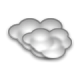 mostly cloudy